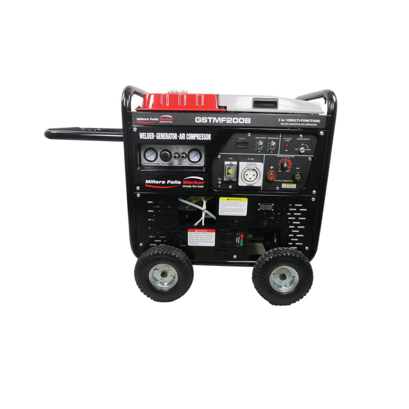 Petrol Multi Function 3 in 1 Welder Generator Air Compressor GSTMF200B — image 2