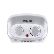 Heller 1500W White Ceramic Oscillating Fan Heater HCF1500 — image 2