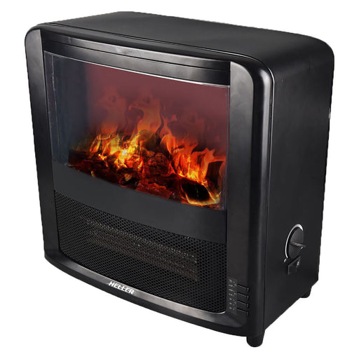 Heller 2000W Electric Flame Effect Fireplace — image 2