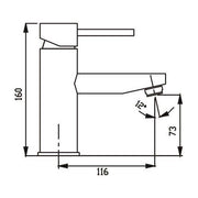 Ideal Basin Mixer Chrome — image 2