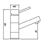 Ideal Basin Mixer Swivel Chrome — image 2