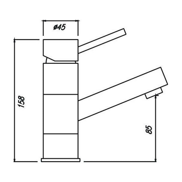 Ideal Basin Mixer Swivel Chrome — image 2