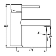 Ideal Basin Mixer Chrome IDB7 — image 2