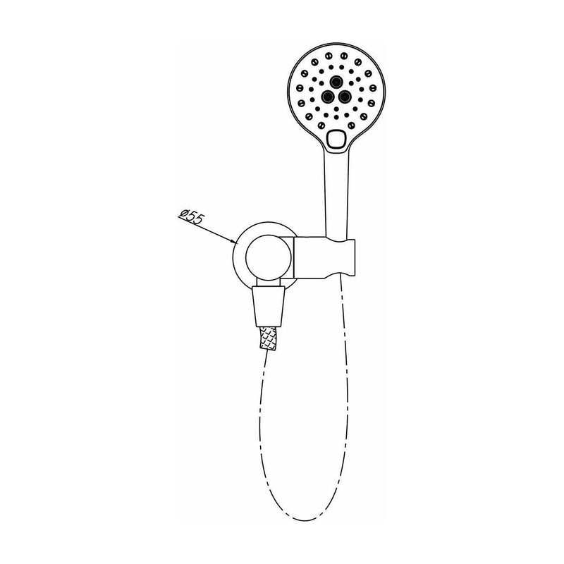Ideal Hand Shower Rose Gold — image 2