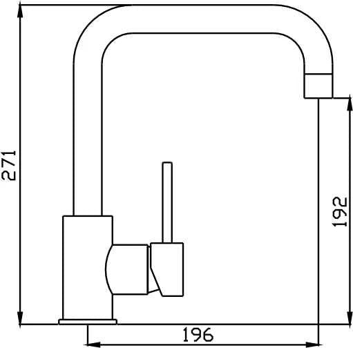 Ideal Sink Mixer Brushed Nickel IDK2(BN) — image 2
