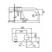 Ideal Wall Mixer With Outlet Chrome — image 2