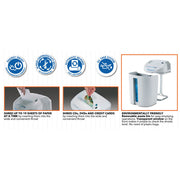 KOBRA +1 SS4 38.5L Paper Personal Small Office Shredder 17-19p - Strip Cut — image 2