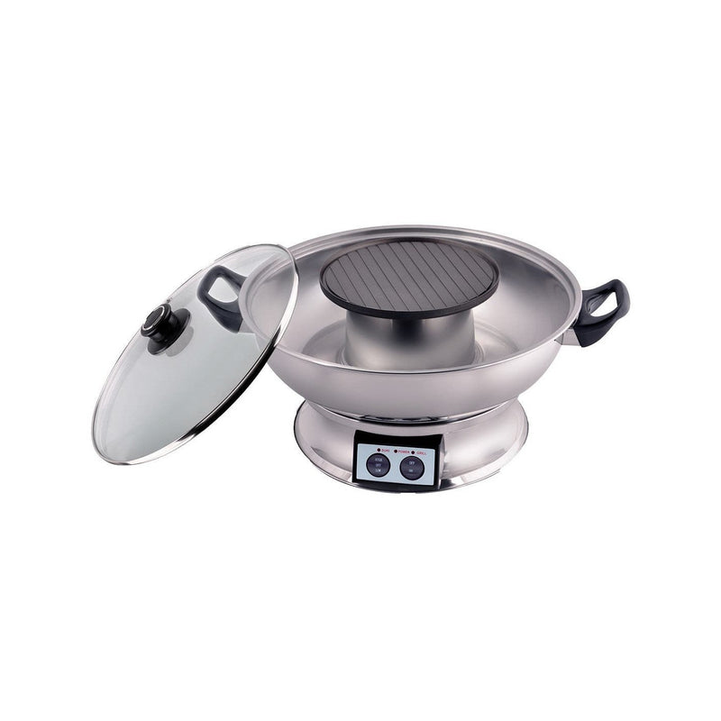 Maxim Teppanyaki Steam Boat Electric Hot Pot 1350W — image 2