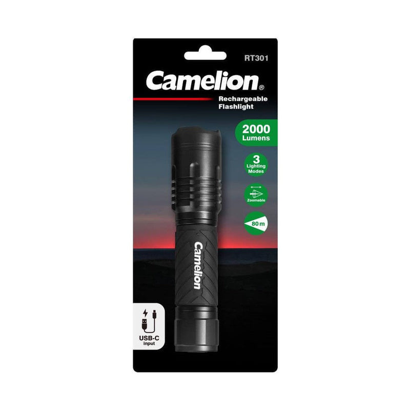 Camelion 34W COB LED Rechargeable Torch 2000LM CART301 — image 2