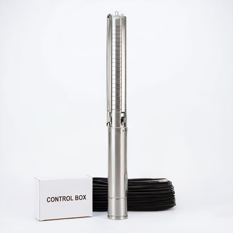 Rural Max 4 inch Submersible Pump 2HP with 40m Cable and Control Box — image 2