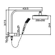 Eric Shower System Chrome — image 2