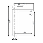 Tony High Basin Mixer Chrome — image 2