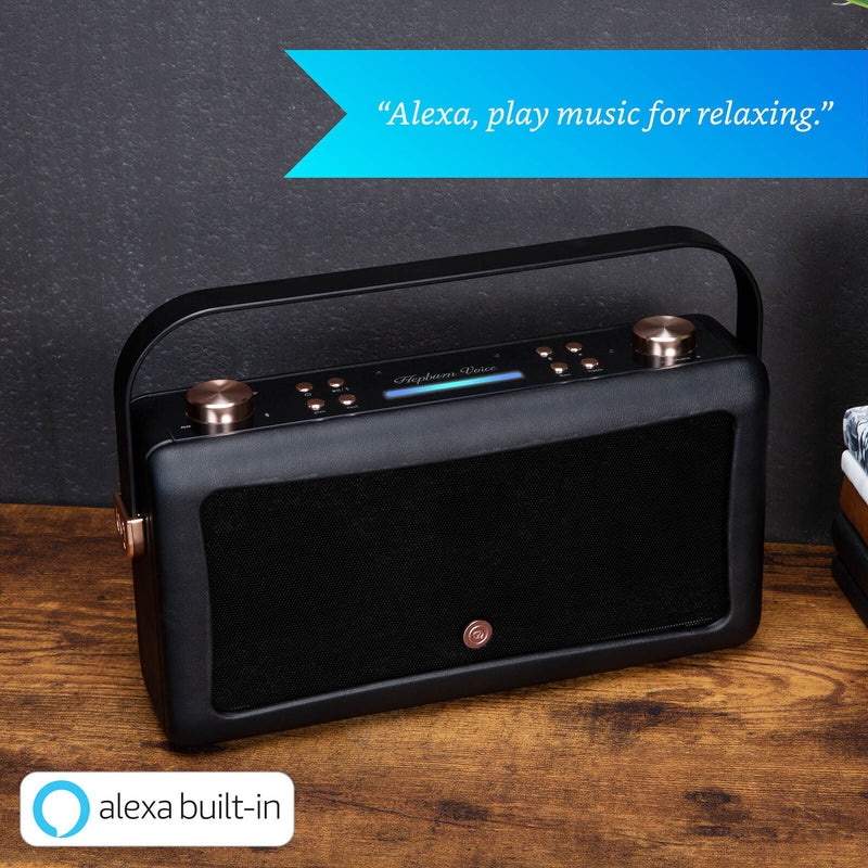 VQ Hepburn Voice with Amazon Alexa Black and Copper VQHVBC — image 2