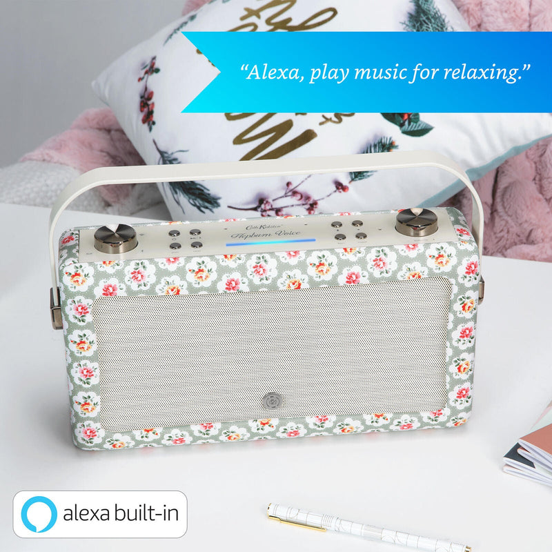 VQ Hepburn Voice with Amazon Alexa Cath Kidston Provence Rose VQHVCKPR — image 2