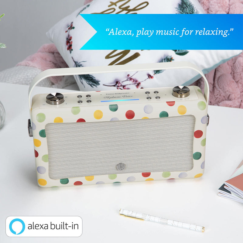 VQ Hepburn Voice with Amazon Alexa Emma Bridgewater Polka Dots VQHVEBPD — image 2