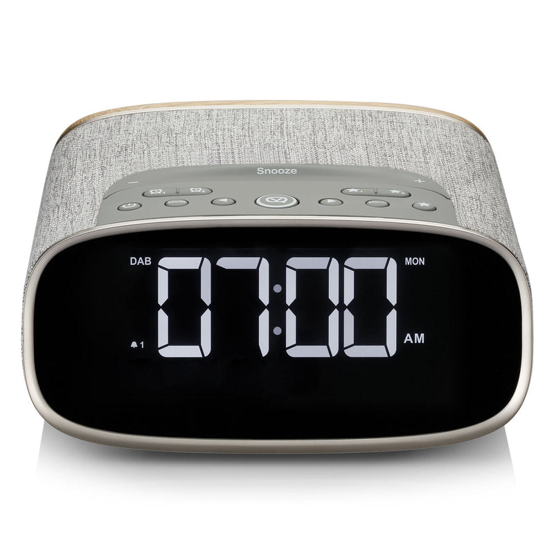 Lark DAB+ Clock Radio Oak — image 2