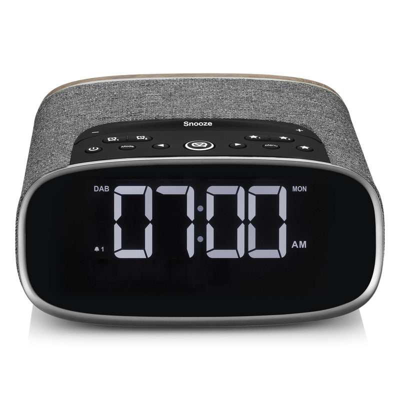 Lark DAB+ Clock Radio Walnut — image 2