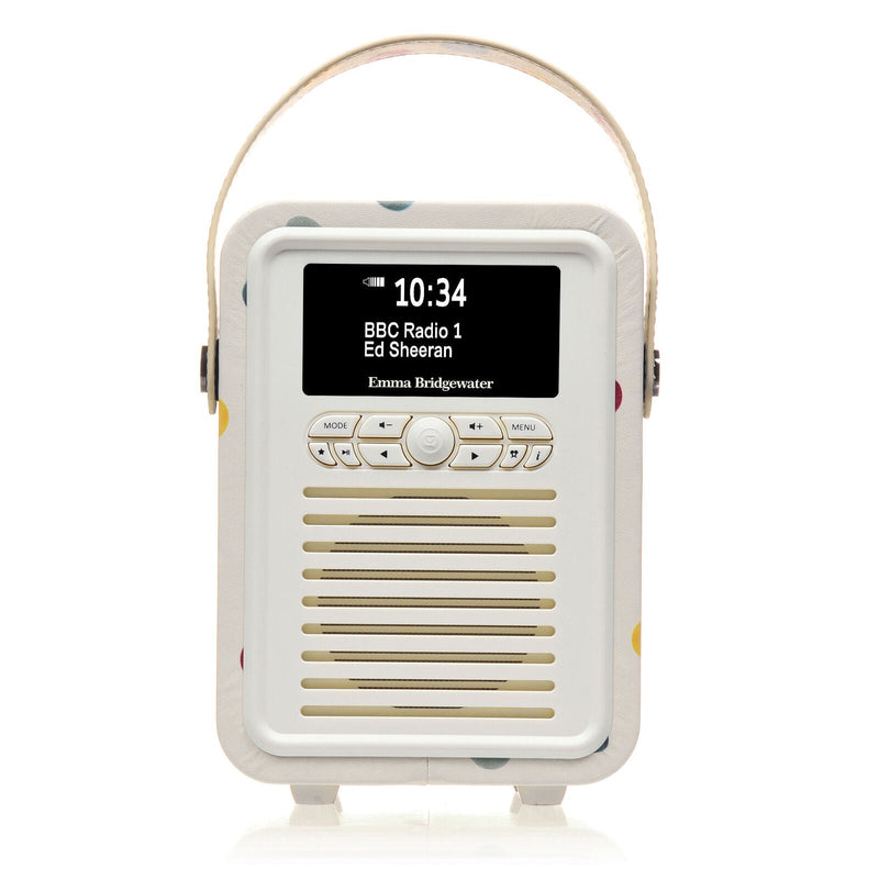 VQ Retro Mini DAB Radio - Emma Bridgewater Polka Dot — image 2