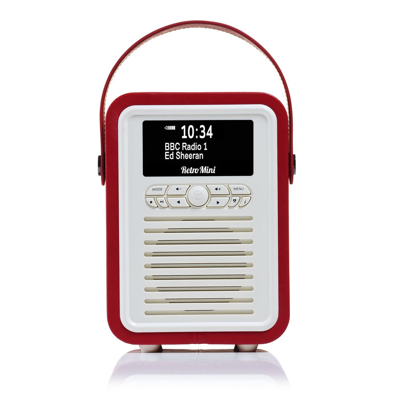 VQ Retro Mini DAB Radio - Red — image 2