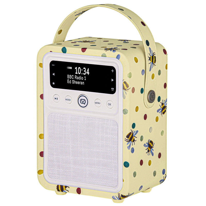 VQ Monty DAB+ Digital Radio - Emma Bridgewater Polka Bee — image 2