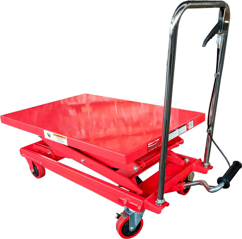 Millers Falls Hydraulic Table Cart 150KG 1250mm Lift WH7520 — image 2