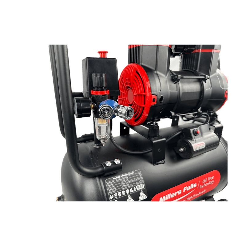 Millers Falls 2.4HP 35L Oil Free Air Compressor ACOF1780W35L — image 3