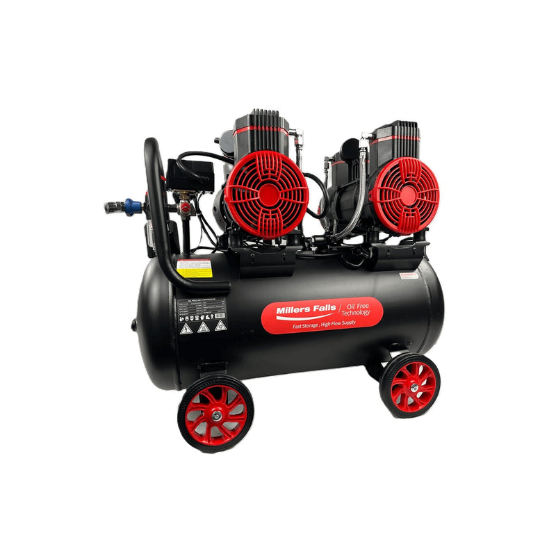Millers Falls 4.8HP 60L Oil Free Air Compressor ACOF3560W60L — image 3