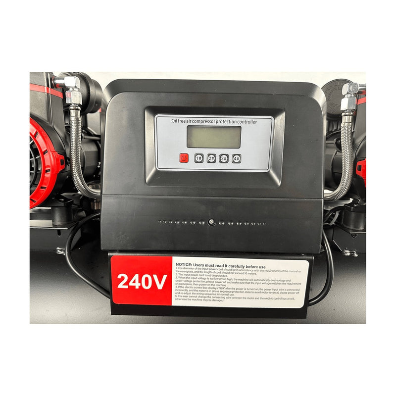 Millers Falls 4.8HP 120L Oil Free Air Compressor — image 3
