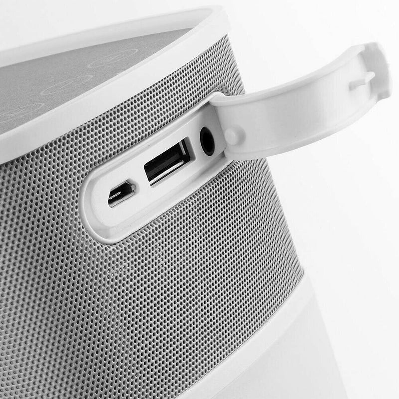 Lava BrightSounds 2 Wireless Bluetooth Speaker W/LED Lamp Powerbank Charger Mustard — image 3
