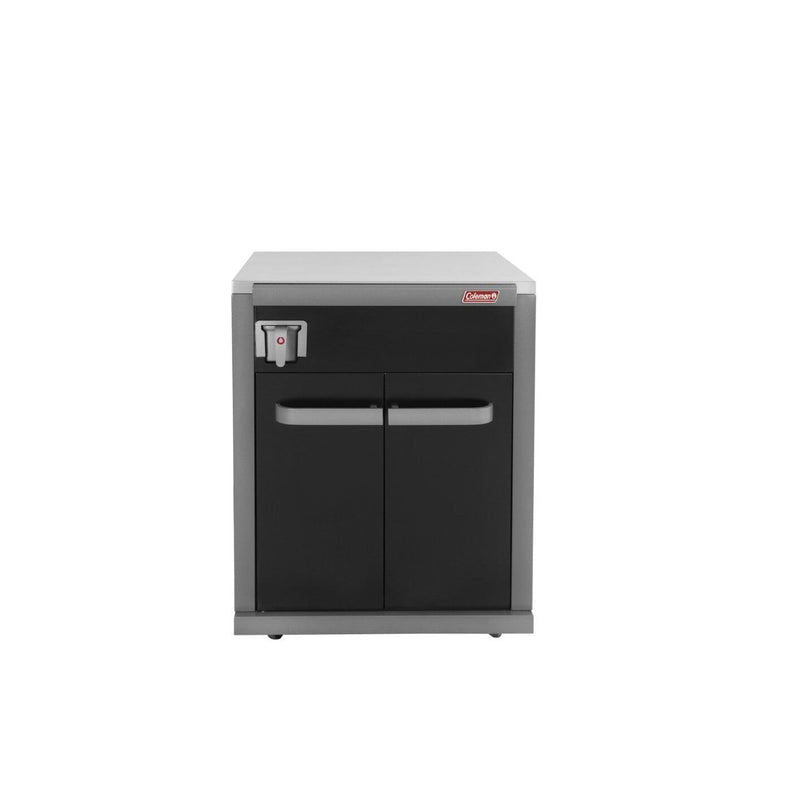 Coleman Revolution 4 Burner Kitchen with Storage (No Drawer) and Fridge Modules - Black Gloss — image 3