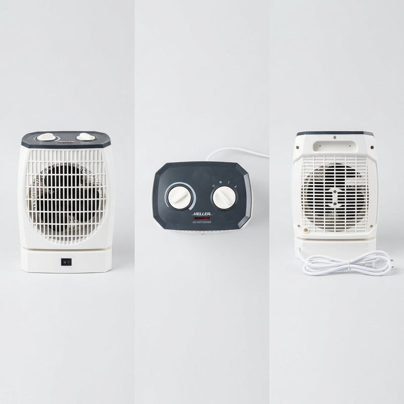 Heller Upright Oscillating Fan Heater 2000W HOUH2 — image 3