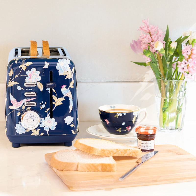 Laura Ashley 1.7L Dome Kettle and 2 Slice Toaster Combo Navy — image 3