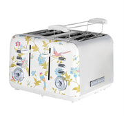 Laura Ashley Elveden 1.7L Kettle and 4 Slice Toaster Combo White — image 3