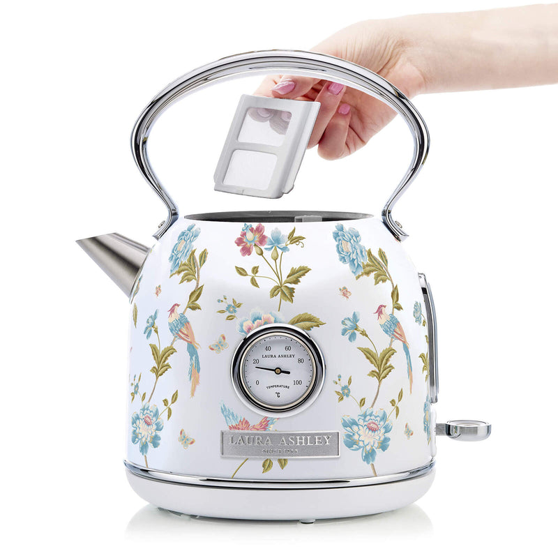 Laura Ashley 1.7L Kettle Elveden White LADKEW — image 3