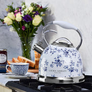 Laura Ashley Stove Top Kettle and 2 Slice Toaster Combo China Rose — image 3