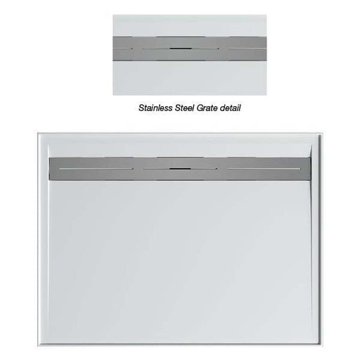 Stonelite Urban MKII Shower Base 1000 x 1000 Rear Outlet — image 3