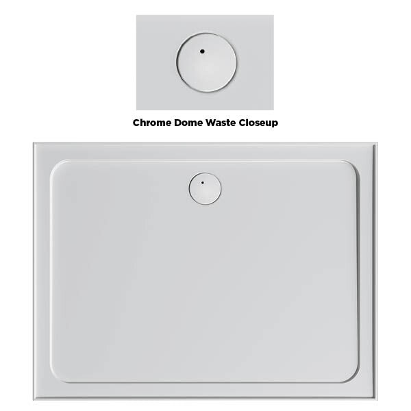 Louve Shower Base 1200 x 900 Rear Outlet — image 3