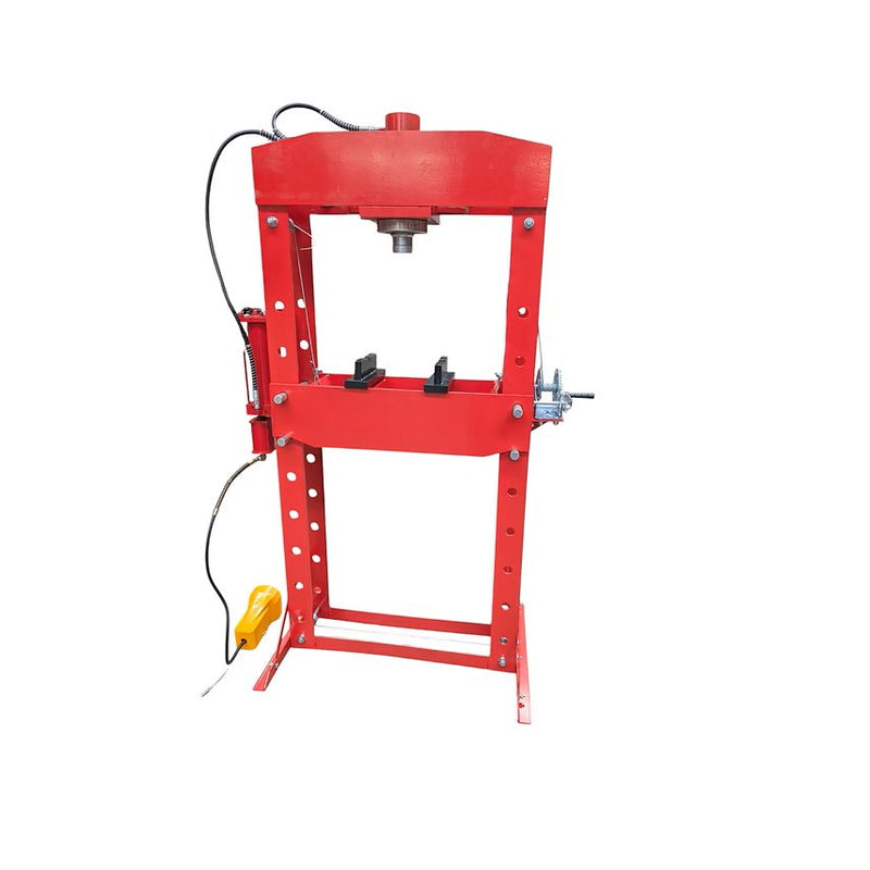 Millers Falls 50 Ton Air Hydraulic Shop Press w/ Foot Valve PRESALR50T — image 3
