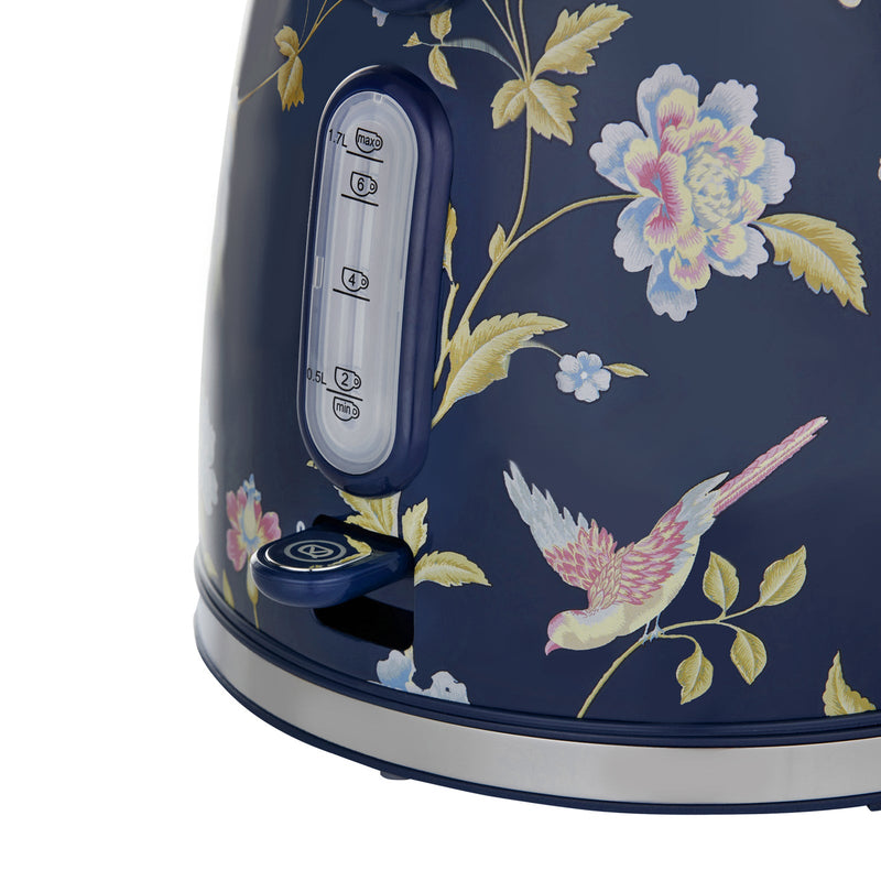 Laura Ashley Elveden 1.7L Kettle Blue & Silver SBEK858BS — image 3