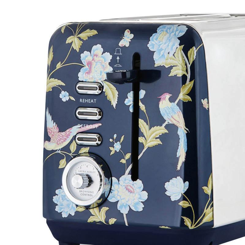Laura Ashley Elveden 2 Slice Toaster Navy Blue SBT582BS — image 3