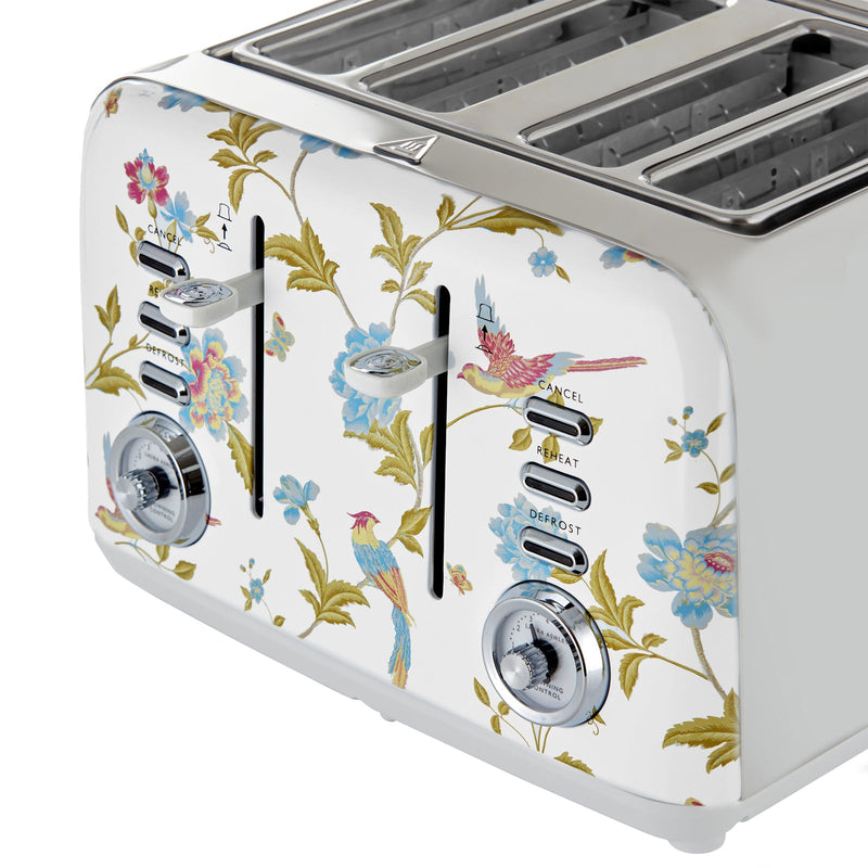 Laura Ashley Elveden 4 Slice Toaster White SBT583WS — image 3