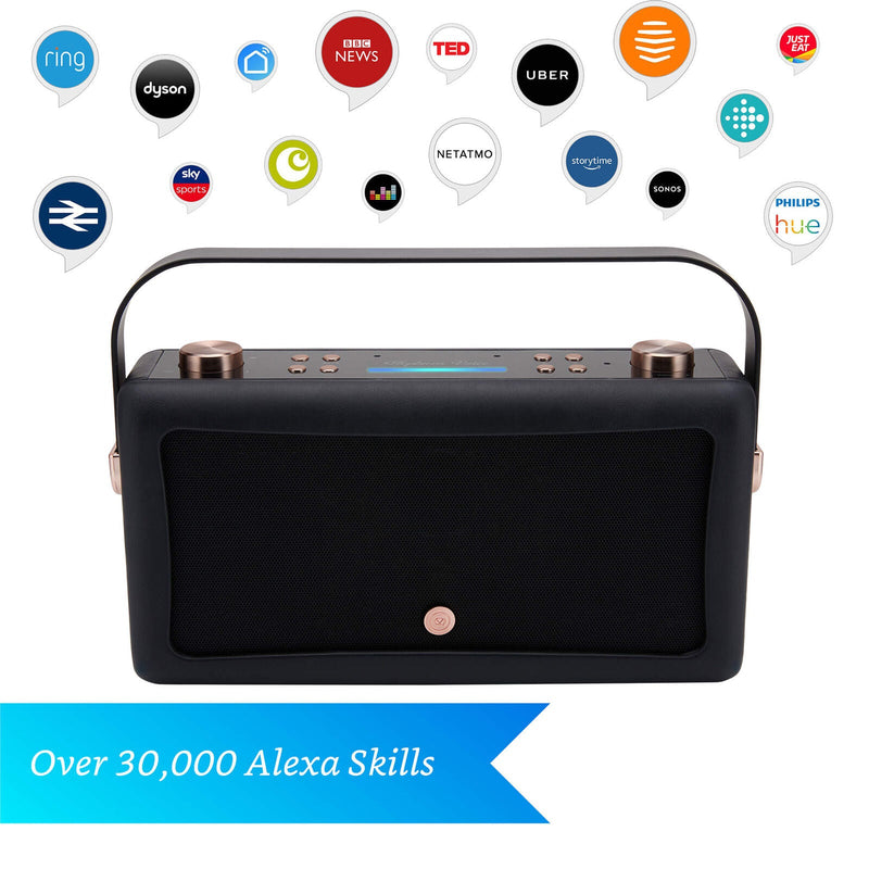 VQ Hepburn Voice with Amazon Alexa Black and Copper VQHVBC — image 3