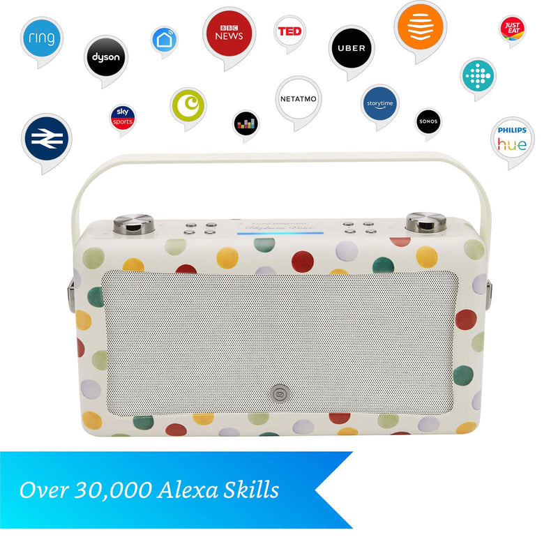 VQ Hepburn Voice with Amazon Alexa Emma Bridgewater Polka Dots VQHVEBPD — image 3