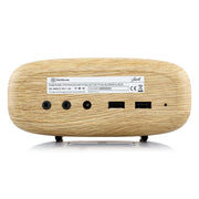 Lark DAB+ Clock Radio Oak — image 3