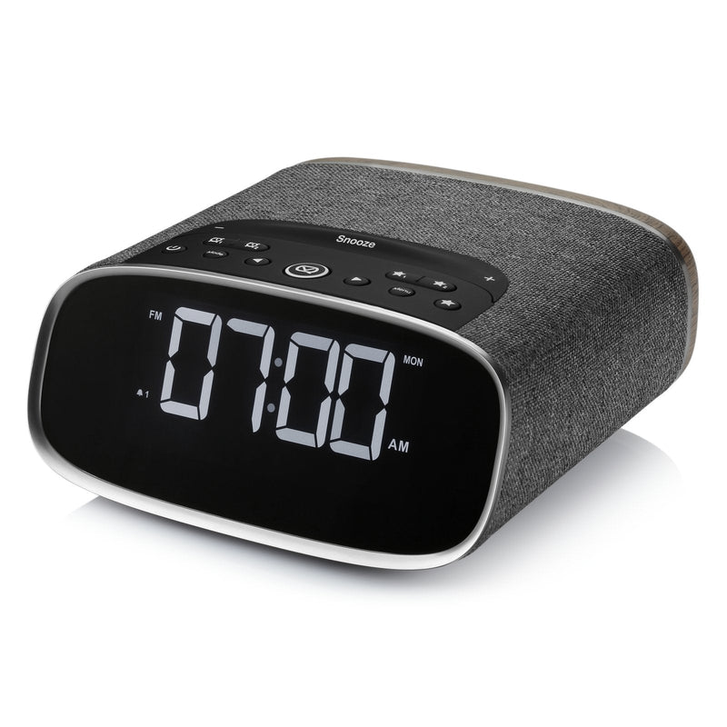 Lark DAB+ Clock Radio Walnut — image 3