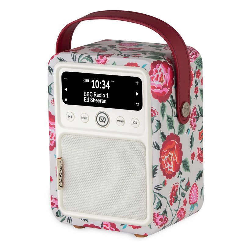 VQ Monty DAB+ Digital Radio - Cath Kidston Strawberry Garden — image 3