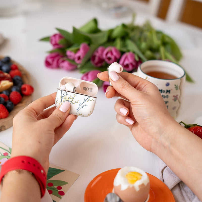 Laura Ashley Skylark Wireless Earbuds - Pussy Willow White — image 3