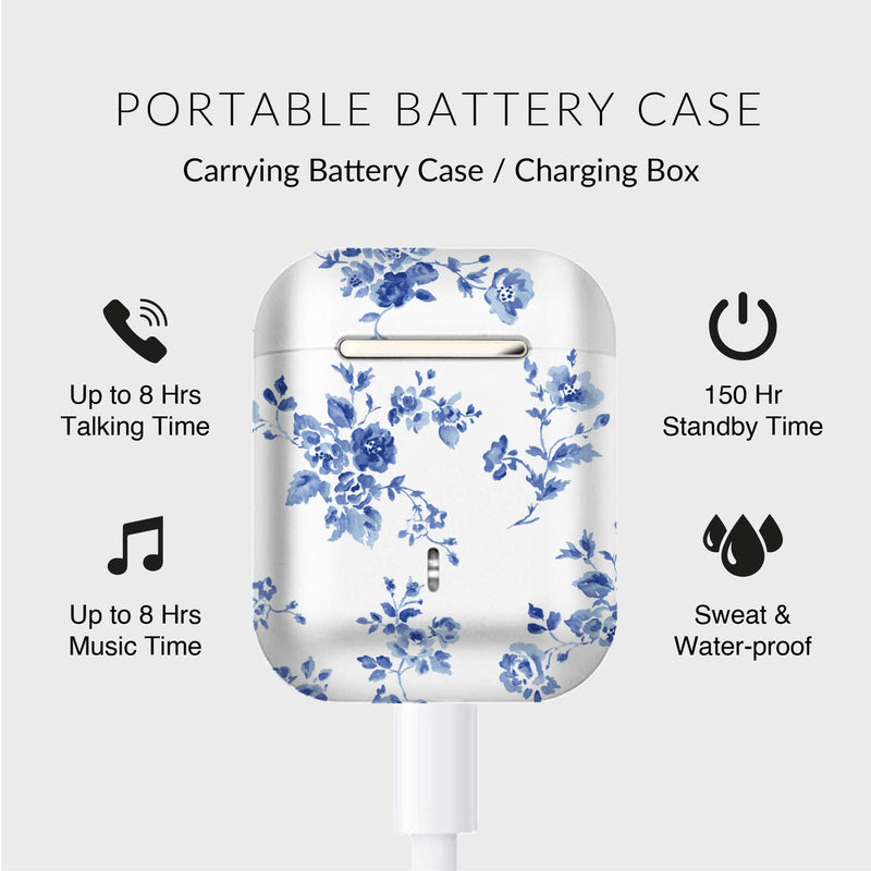 Laura Ashley China Rose True Wireless Stereo Designer Bluetooth Earbuds VQWRENLACR — image 3