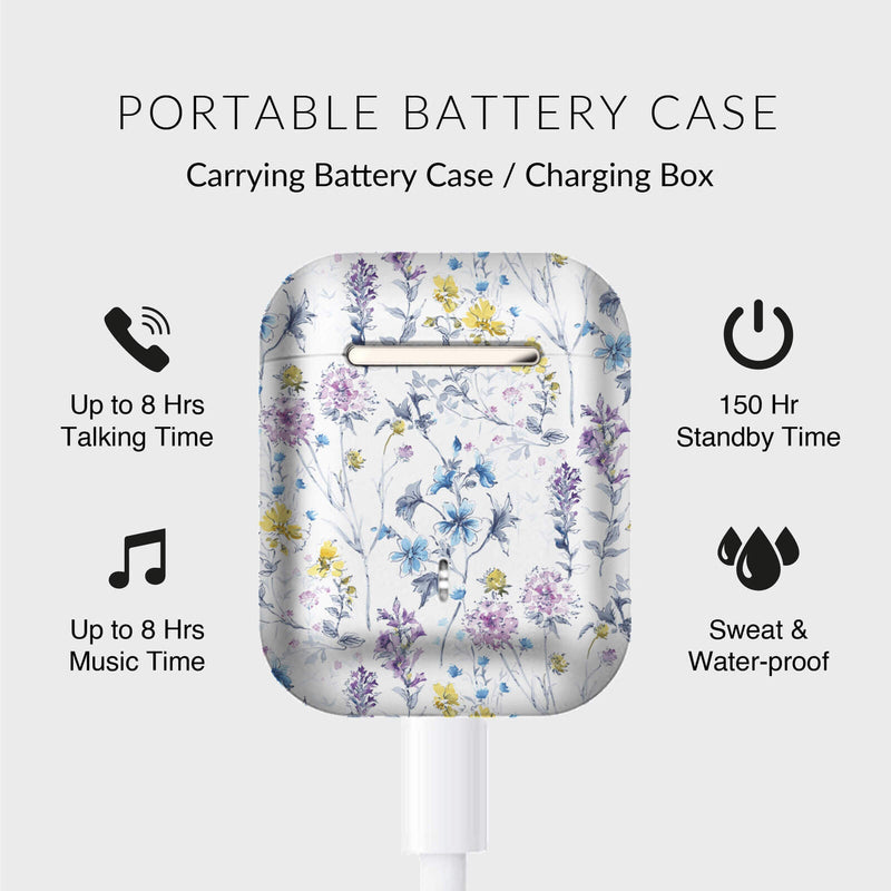 Laura Ashley Wild Meadow True Wireless Stereo Designer Bluetooth Earbuds VQWRENLAWM — image 3