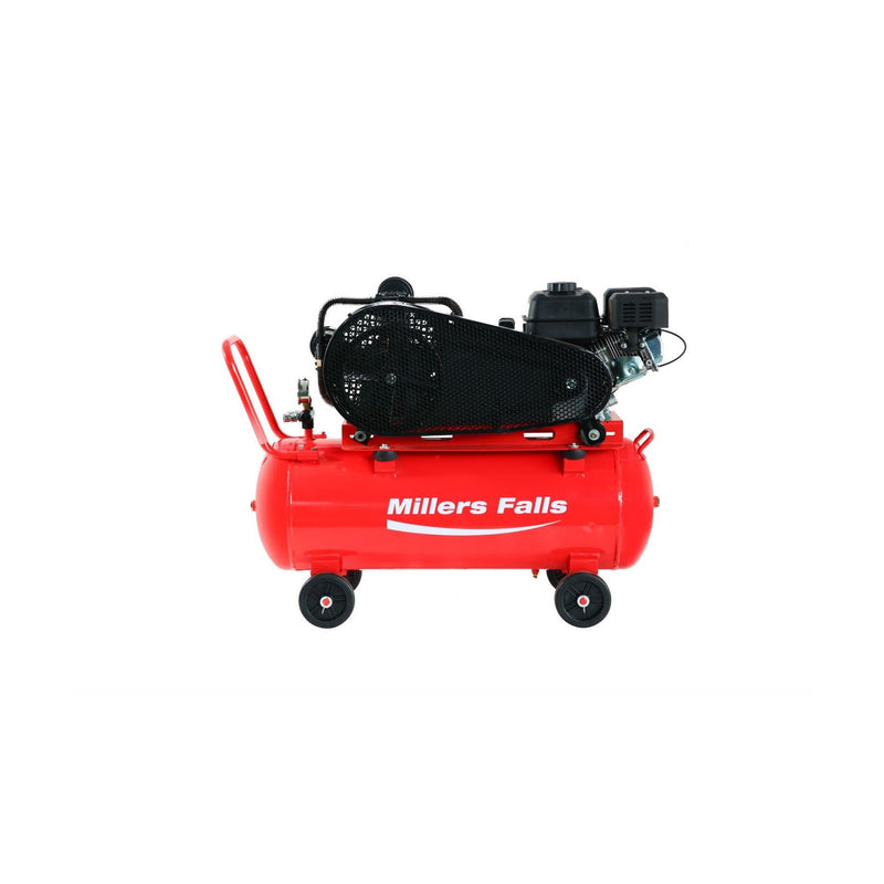 Millers Falls 7.5HP 100L 3 Cylinder Belt Drive Petrol Air Compressor — image 5